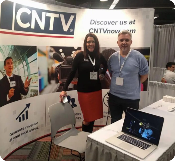 CNTV Trade Show Booth